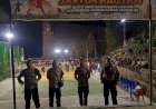 Jamin-Keamanan-Turnamen-Worhonio-Cup-1,-Personel-Polres-Ende-dan-Polsek-Ende-Amankan-Turnamen-Hingga-Malam-Hari