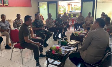 Polres-Ende-dan-Kodim-1602-Ende-Gelar-Silaturahmi-Perkuat-Sinergisitas-TNI-–-Polri