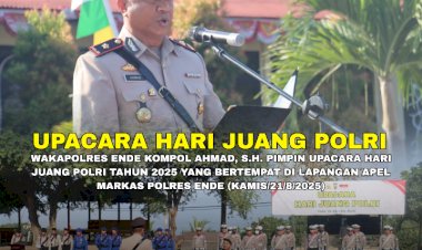 Polres-Ende-Gelar-Upacara-Hari-Juang-Polri