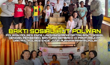 Polwan-Polres-Ende-Gelar-Bakti-Sosial-dalam-Rangka-HUT-ke-77-Polwan-RI