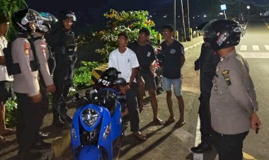 Jaga-Kamtibmas-Tetap-Kondusif,-Satuan-Samapta-Polres-Ende-Gelar-Patroli-Perintis-Presisi