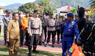 Polres-Ende-Gelar-Apel-Kesiapan-Bencana-Hidrometeorologi-2025,-Tekankan-Sinergi-Saving-Life-First