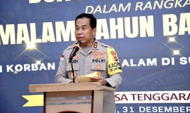 Kapolda-NTT-Pimpin-Doa-Lintas-Agama-Sambut-Malam-Tahun-Baru-2026,--Wujud-Empati-bagi-Korban-Bencana-di-Sumut-dan-Aceh