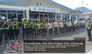 Gelar-Operasi-Gabungan,-Satlantas-Polres-Ende-Jaring-Puluhan-Pelanggar-dalam-Satu-Jam