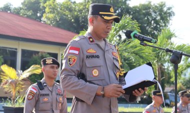 Tegakkan-Disiplin-Tanpa-Kompromi,-Waka-Polres-Ende-Instruksikan-Gaktiblin-Rutin-Setiap-Hari