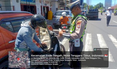 Ops-Keselamatan-Turangga-2026-Hari-Ketiga-di-Ende,-Puluhan-Motor-Berknalpot-Racing-Terjaring-Razia