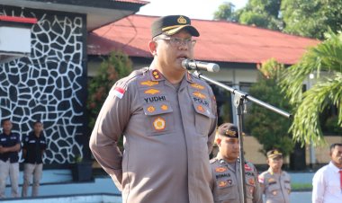 Apel-Jam-Pimpinan,-Kapolres-Ende:-Sistem-Check-dan-Recheck-Jangan-Hanya-Formalitas-Saja