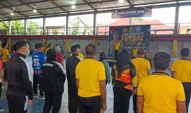 Memperingati-Hari-Bhayangkara-ke-80,-Polres-Ende-Polda-NTT-Buka-Turnamen-Futsal-Kapolres-Ende-Cup-2026