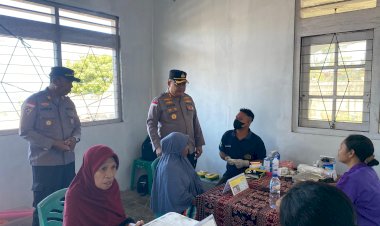 Sambut-Hari-Bhayangkara-ke-80,-Polres-Ende-Polda-NTT-Gelar-Pengobatan-Gratis-untuk-Masyarakat-hingga-Home-Visit-bagi-Lansia