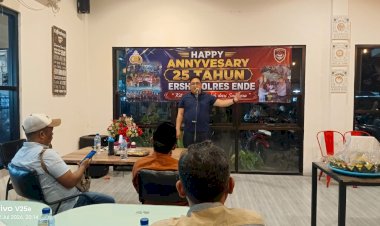 25-Tahun-Mengabdi,-Ershy-Community-Polres-Ende-Gelar-Acara-Syukuran-Gala-Dinner