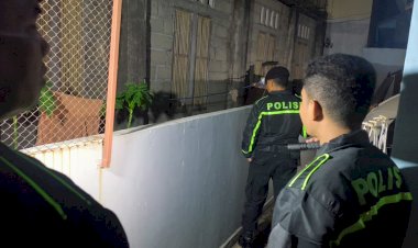 Jaga-Kamtibmas-Tetap-Kondusif-Pasca-Gempa,-Sat-Samapta-Polres-Ende-Polda-NTT-Intensifkan-Patroli-Malam