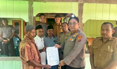 Warga-Ndori-Ende-Hibahkan-Tanah-2.400-Meter-Persegi-ke-Polres-Ende-untuk-Pembangunan-Polsubsektor-Baru
