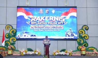 Kapolda-NTT-Resmi-Buka-Rakernis-Lalu-Lintas-2026:-Dorong-Digitalisasi-Pelayanan,-Tekan-Angka-Kecelakaan,-dan-Wujudkan-Polantas-Humanis