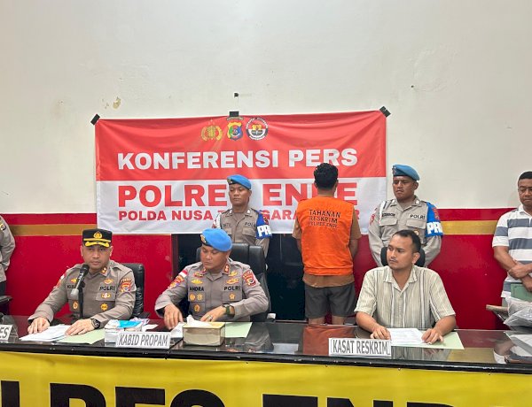 Prinsip Akuntabilitas Polri: Polres Ende Tindak Tegas dan Transparan Terhadap Oknum Anggota yang Melanggar Hukum