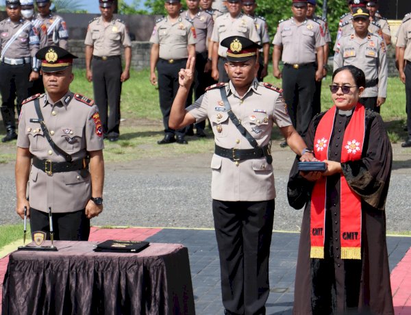 Tongkat Estafet Kasat Lantas Polres Ende Berpindah, AKP Royke Weridity Resmi Bertugas di Bumi Kelimutu