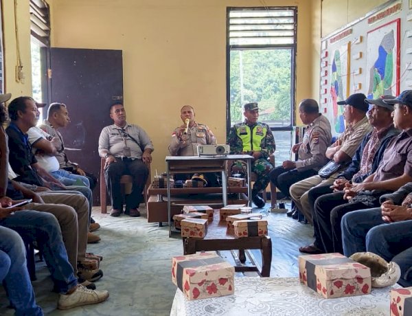 Sengketa Teo Tanda di Nduaria: Polsek Wolowaru Mediasi Pembangunan Rumah di Atas Lahan Larangan Adat