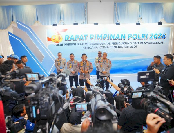 Beri Arahan di Rapim Polri, Kapolri Tegaskan Dukung Kawal Penuh Program Pemerintah