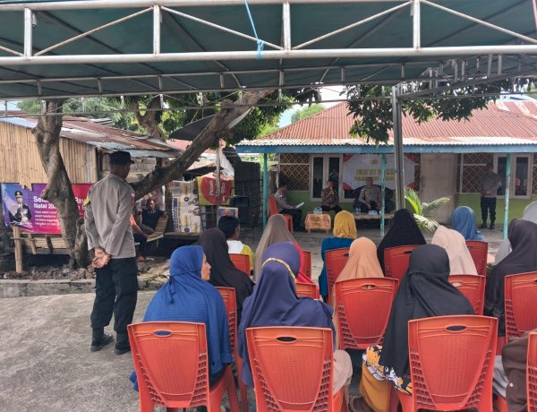 Polres Ende Gelar Jumat Curhat di Mbongawawo Warga Keluhkan Masalah Miras Hingga Knalpot Brong