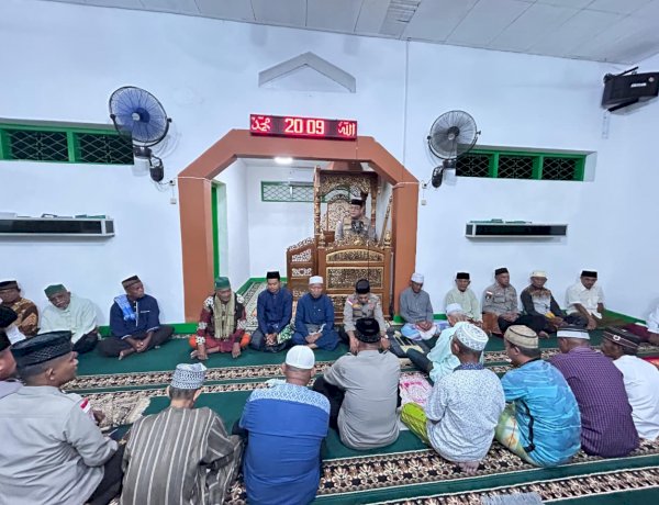 ​Pererat Silaturahmi di Bulan Suci: Kapolres Ende Gelar Safari Ramadhan di Masjid Jami Babul-Fath