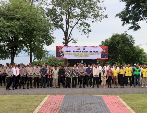 ​Sinergi Tanpa Batas, Polres Ende Gelar Apel Siaga Kamtibmas dari Ojek Online hingga Tokoh Lintas Agama Bersatu demi NTT
