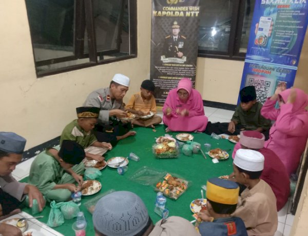 Polsek Pulau Ende dan Bhayangkari Gelar Buka Puasa Bersama serta Santunan kepada Anak Yatim / Piatu