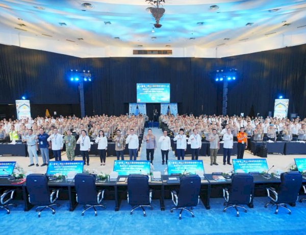 Pimpin Rakor Lintas Sektoral, Kapolri Tekankan Optimalisas Pengamanan dan Pelayanan di Ops Ketupat 2026