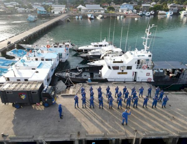 Polda NTT Kawal Tradisi Empat Abad Semana Santa Larantuka dengan Sentuhan Kasih