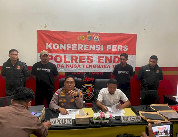 Tim Unit Reaksi Cepat Burhan Polres Ende Berhasil Ungkap Tujuh Kasus