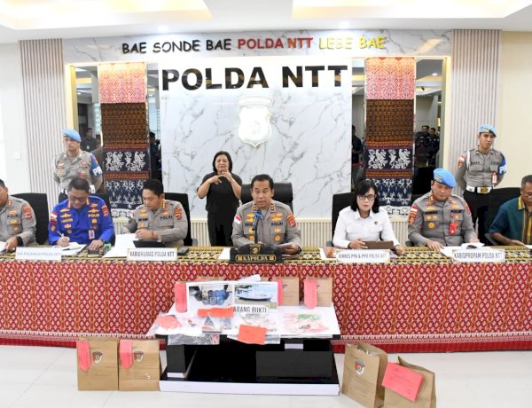 Kapolda NTT Tegaskan Komitmen Zero TPPO, Polda NTT Bongkar Jaringan Perdagangan Orang dan Penyelundupan Manusia Lintas Wilayah