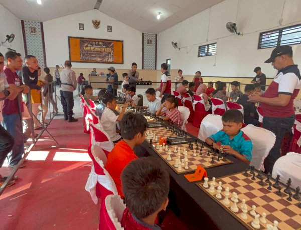 Sambut Hari Bhayangkara ke-80, Turnamen Catur Kapolres Ende Cup III Resmi Digelar