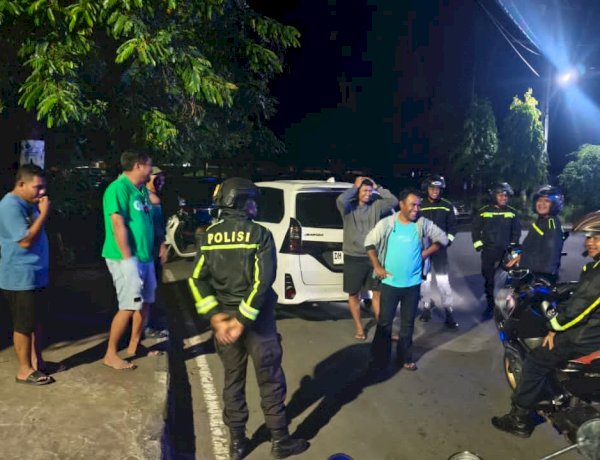 Jaga Kamtibmas Tetap Kondusif di Malam Hari, Sat Samapta Polres Ende Gelar Patroli Perintis Presisi