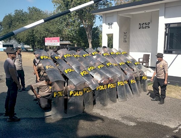 Mantapkan Persiapan Perlombaan Dalmas di Polda NTT, Sat Samapta Polres Ende Gelar Latihan Peningkatan Kemampuan