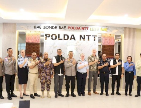 Kapolda NTT Terima Delegasi Trilateral Meeting Polri, AFP dan PNTL, Perkuat Sinergi Pengamanan Perbatasan