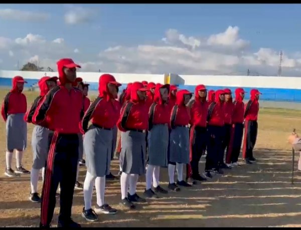 Kapolres Ende Cek Langsung Kesiapan Paskibraka Kabupaten Ende Jelang HUT ke-81 RI di Stadion Marilonga