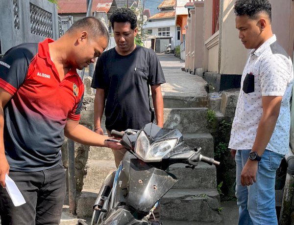 Warga Lapor Polisi Motor Parkir Berbulan Bulan, Penyidik Satreskrim Polres Ende Ungkap Motor Kasus Pencurian Tahun 2025