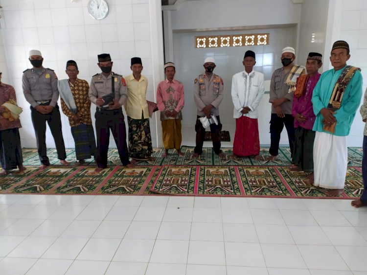 Tingkatkan  Iman Dan Takwa Anggota Polsek Pulau Ende Melaksanakan Jumat Barokah