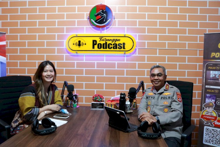 Launching Turangga Podcast, Kapolda NTT Harap Bisa Berikan Hal Positif Bagi Masyarakat
