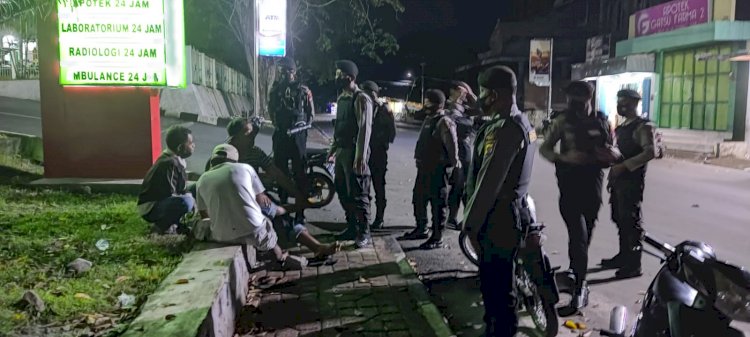 Antisipasi Gangguan Kamtibmas Malam Hari, Sat Samapta Polres Ende Lakukan Patroli di Jam Rawan