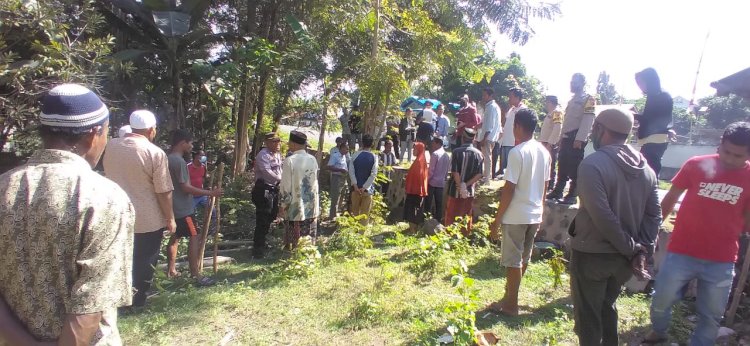 Kapolsek Ende Pimpin Pengamanan Sidang Pemeriksaan Setempat Sengketa Lahan di Desa Embundoa