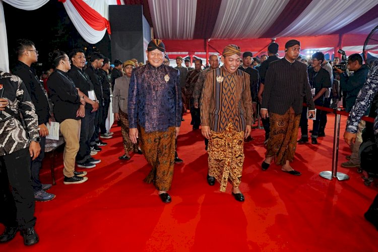 Gelar Wayang Kulit Lakon Wahyu Cakraningrat, Kapolri: Sinergisitas TNI,Polri, Rakyat Makin Kuat