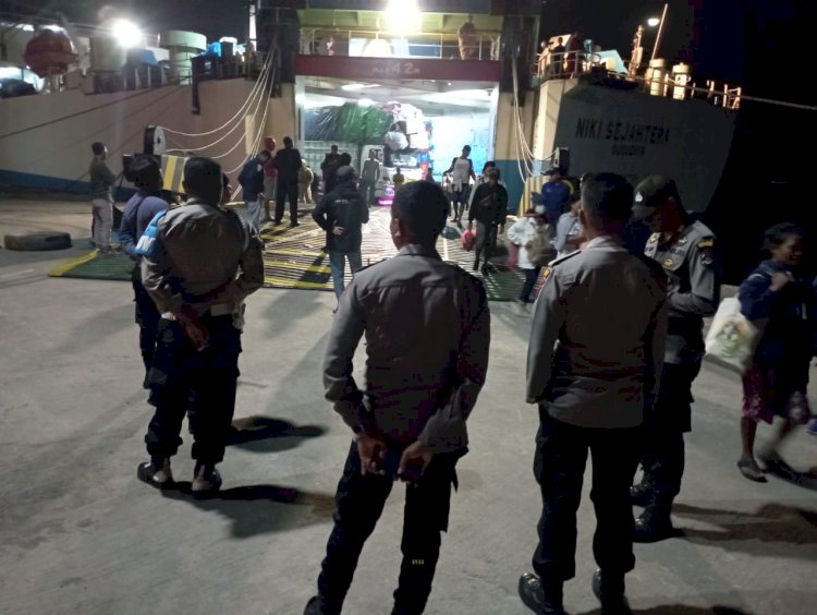 Cegah Potensi Gangguan Keamanan, Piket SPKT Polres Ende Lakukan Patroli Presisi