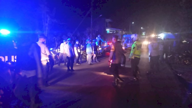 Antisipasi Gangguan Kamtibmas, Polres Ende Laksanakan Patroli Malam Amankan Pesta Sambut Baru
