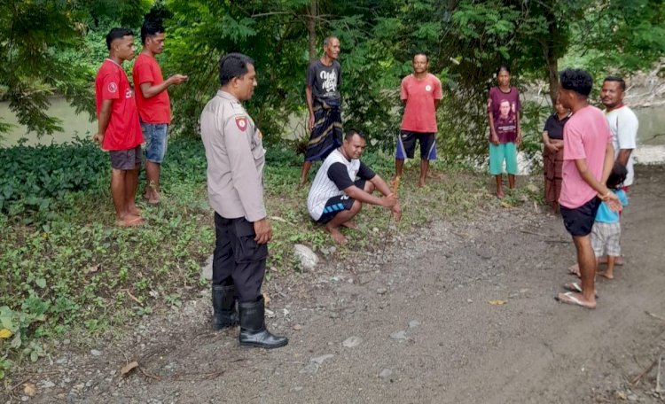 Kanıt Bınmas Polsek Wewarıa Berıkan Imbauan Kepada Warga Bahaya Cuaca Ekstrem