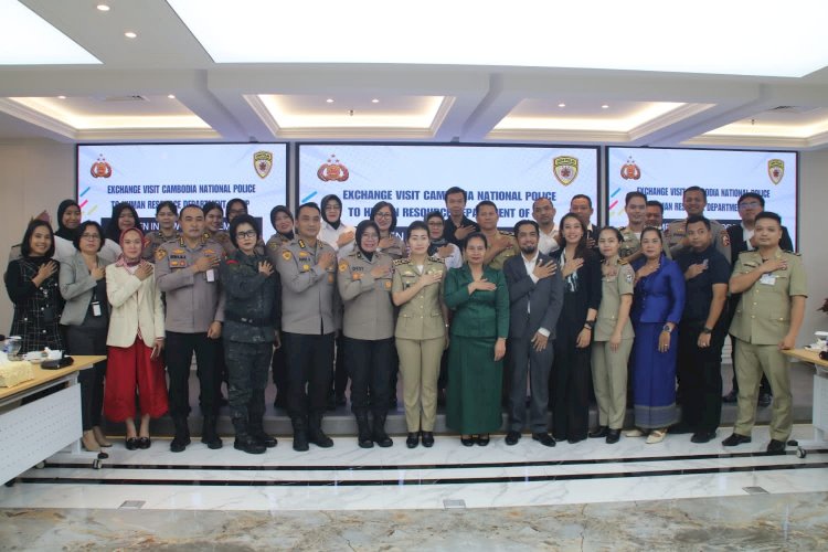 Studi Banding ke Indonesia, Kepolisian Kamboja Ingin Belajar tentang Pemberdayaan Polwan dan Pengarusutamaan Gender dari Polri