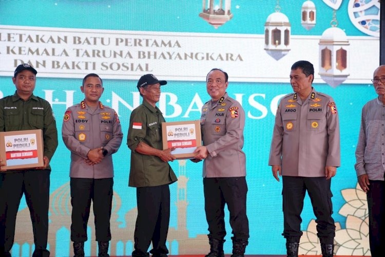 Ground Breaking Masjid SMA Kemala Taruna Bhayangkara, Irjen Pol Dedi Prasetyo: Kontribusi Polri Persiapkan SDM Unggul Menuju Indenesia Emas 2045