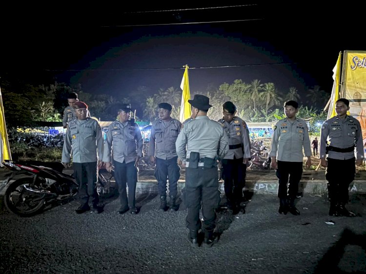 Polres Ende Amankan Kegiatan Misa Perdana Dan Resepsi Syukuran Pentahbisan Imam Baru