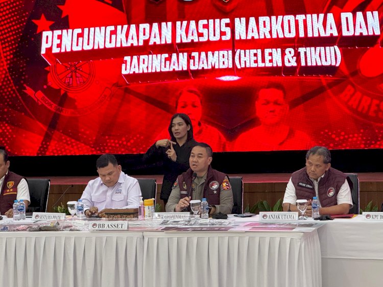 Bareskrim Polri Ungkap Jaringan Narkoba Wilayah Jambi H dan DS