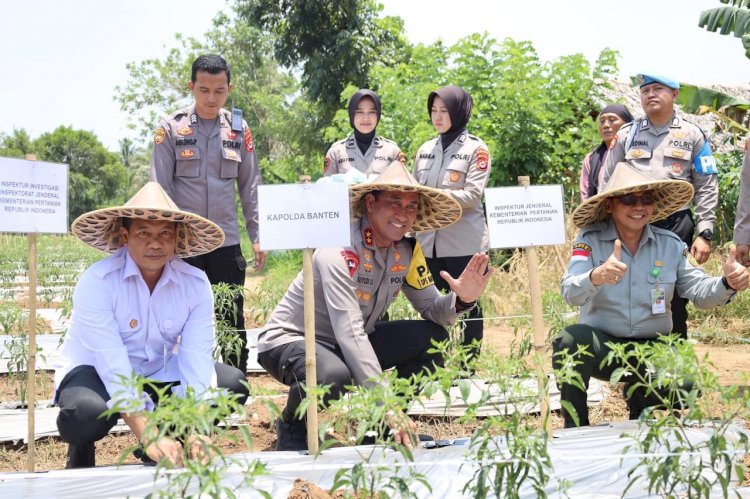 Dukung Target Swasembada Pangan Nasional, SSDM Polri Siapkan Calon Polisi Dengan Skill dan Program Pertanian yang Melibatkan Masyarakat