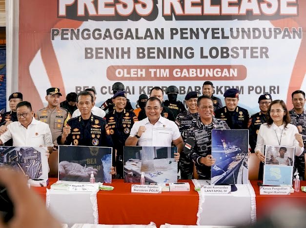 Bareskrim Polri: Gagalkan Penyelundupan 151 Ribu Benih Lobster di perairan Bintan