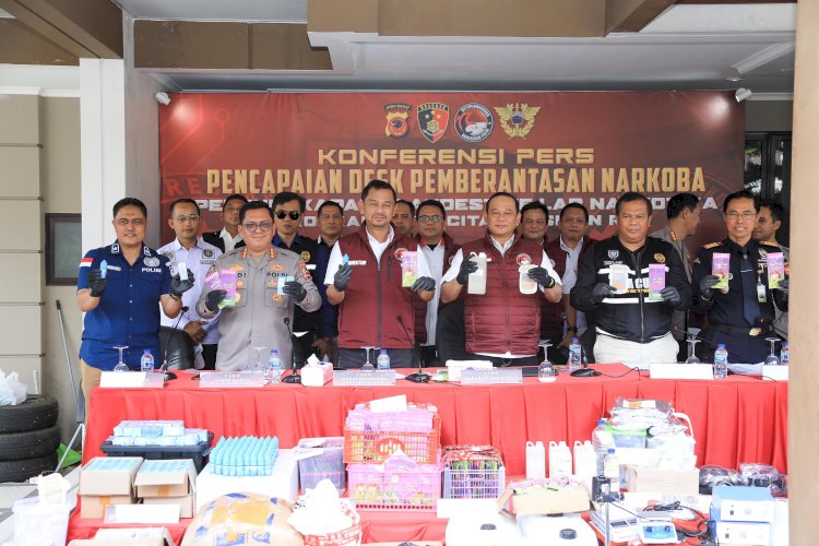 Bareskrim Polri Ungkap Jaringan Narkoba Internasional, Selamatkan 9 Juta Jiwa